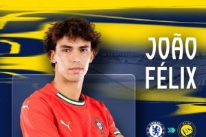 葡萄牙国家队晒转会海报：从伦敦到利雅得，祝菲利克斯好运！