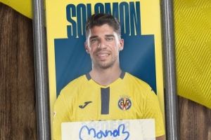 官方：热刺26岁边锋所罗门租借加盟比利亚雷亚尔1个赛季